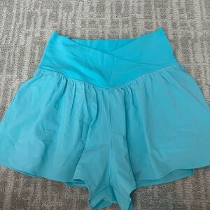 Aerie crossover shorts, brought blue size medium. Worn once